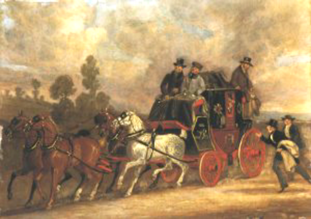 James Pollard Just In Time 1843